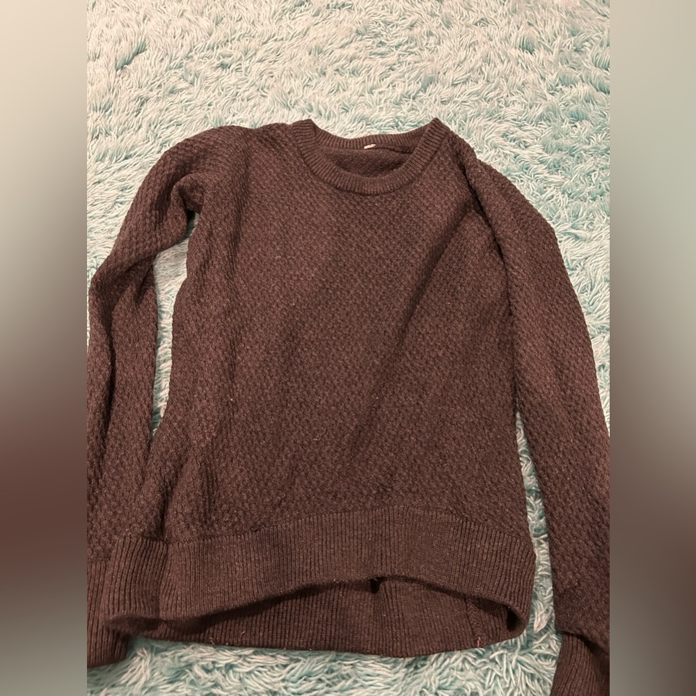Lululemon sweater, grey, size 2.